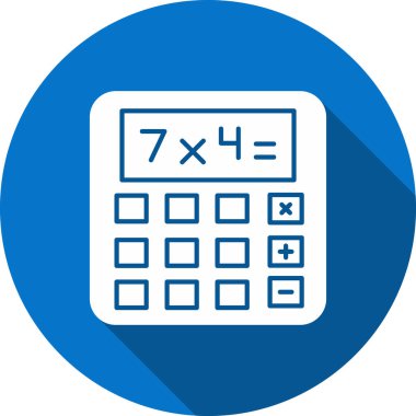 Kolayca değiştirebilen ya da düzenleyebilen matematik vektör simgesi