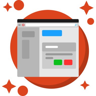 Web tasarım şablonu dizüstü