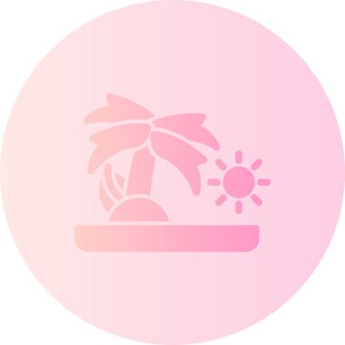 Güneş simgesinin vektör illüstrasyonu