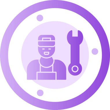 İnşaat. Web simgesi basit illüstrasyon