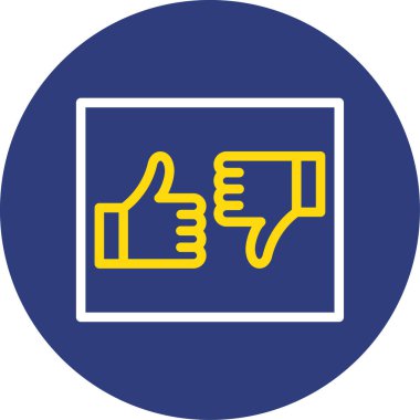 Baş parmağın vektör illüstrasyonu