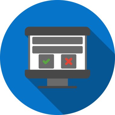 kontrol listesi simgesi vektör illüstrasyonu