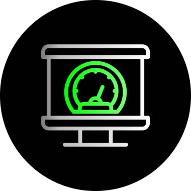 dizüstü bilgisayar simgesi, vektör illüstrasyonu