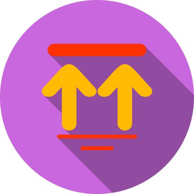 Ok. Web simgesi basit illüstrasyon