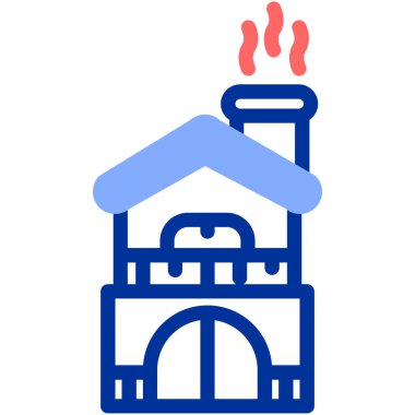 Modern b simgesinin vektör illüstrasyonu