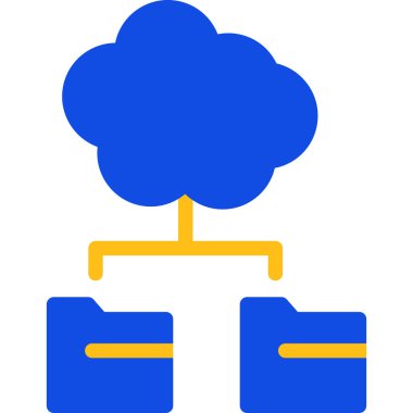 Bulut simgesi. Basit tasarım