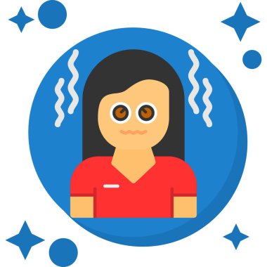 kadın karakter avatar simgesi