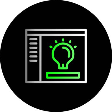 seo modern simgesinin vektör illüstrasyonu