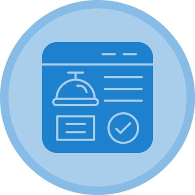 yemek ve mutfak ikonu vektör çizimi