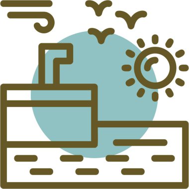 seo modern simgesinin vektör illüstrasyonu