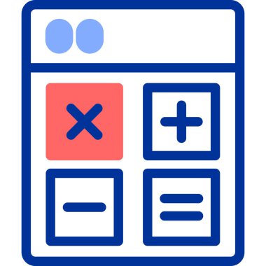 tarih simgesi, basit vektör illüstrasyonu