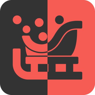 Tek izole çiçek simgesinin vektör illüstrasyonu