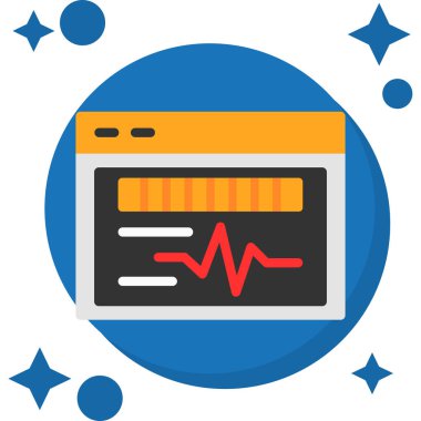 Tıbbi simgenin vektör illüstrasyonu