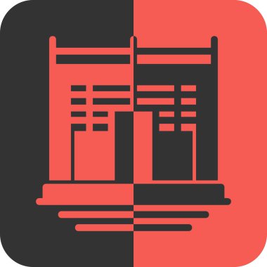 Vektör illüstrasyonu, seo modern simge