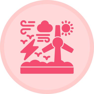 seo modern simgesinin vektör illüstrasyonu