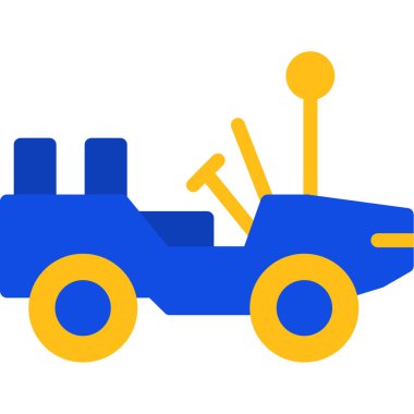 - Araba. Web simgesi basit illüstrasyon