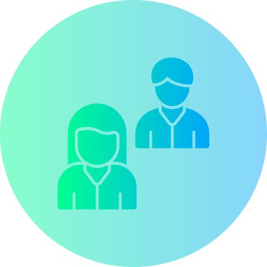 İş. Web simgesi basit illüstrasyon