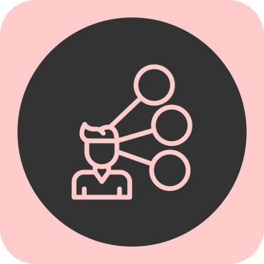 seo modern simgesinin vektör illüstrasyonu