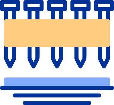 enstrüman enstrüman müzik simgesi - taslak biçimi