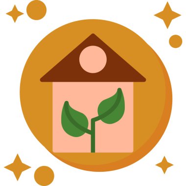 ev simgesi vektör illüstrasyonu