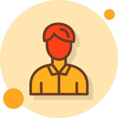 vectorillustratie van een werknemer