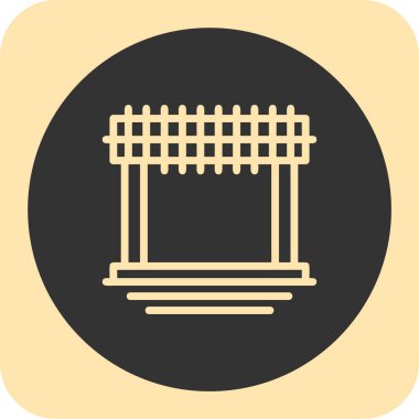 Modern b 'nin vektör illüstrasyonu eksik simgesi