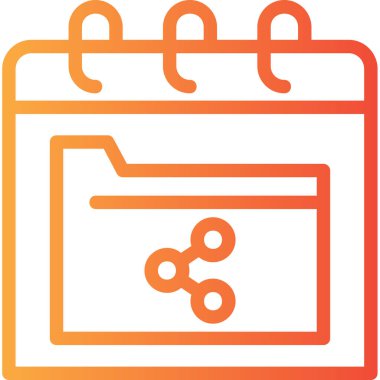 iş simgesi vektör illüstrasyonu