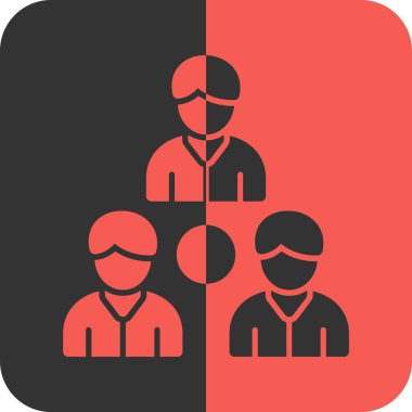 Modern simgenin vektör illüstrasyonu