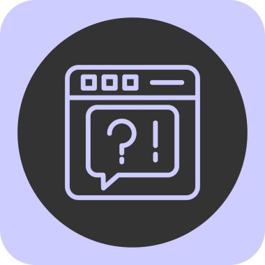 Ağ tarayıcı simgesi soyut arkaplanda izole edildi