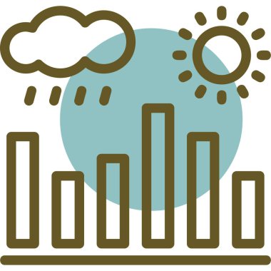 Bir binanın modern arkaplanının vektör çizimi