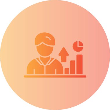 seo modern simgesinin vektör illüstrasyonu