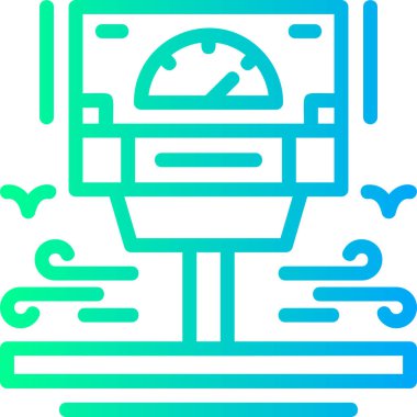 yiyecek dağıtım simgesi vektör illüstrasyonu