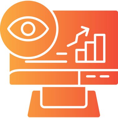 seo modern simgesinin vektör illüstrasyonu