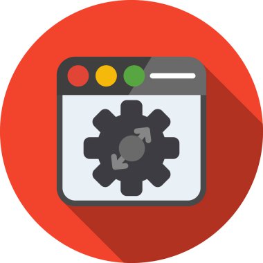 Ayarlar düz simge biçiminde ayarlanıyor