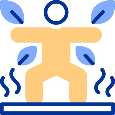 Barbekü. Web simgesi basit tasarım