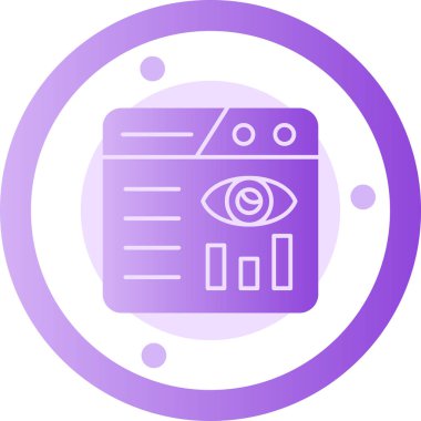 veri simgesi vektör illüstrasyonu