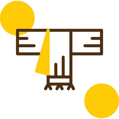 Vektör illüstrasyonu, simge ögesi arkaplanı