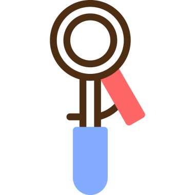 Anahtar simgesi vektör illüstrasyonu