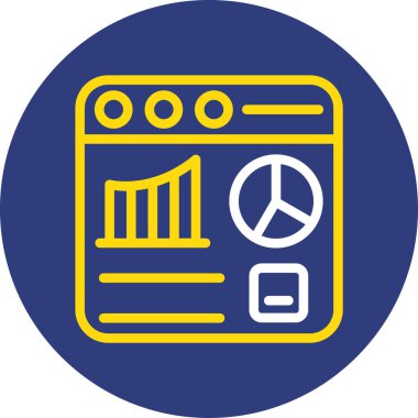 seo modern simgesinin vektör illüstrasyonu