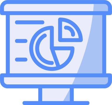 Seo simgesinin vektör illüstrasyonu