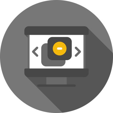 tarayıcı web simgesi basit vektörü