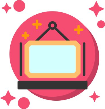 Bilgisayar. Web simgesi basit tasarım