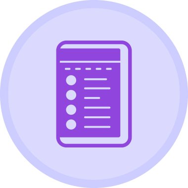 Kitap. Web simgesi basit illüstrasyon