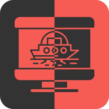 seo modern simgesinin vektör illüstrasyonu