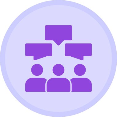 İş. Web simgesi basit illüstrasyon