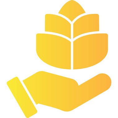 Bir bitkinin vektör illüstrasyonu