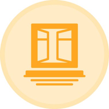 pencere simgesi vektör illüstrasyonu