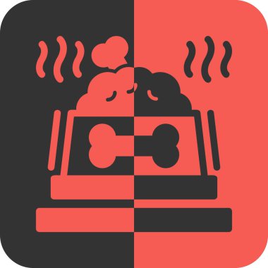 pişirme simge vektör çizim