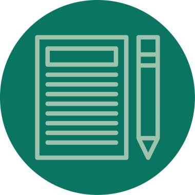 Kişisel ve ticari kullanım için vektör kalem simgesi.