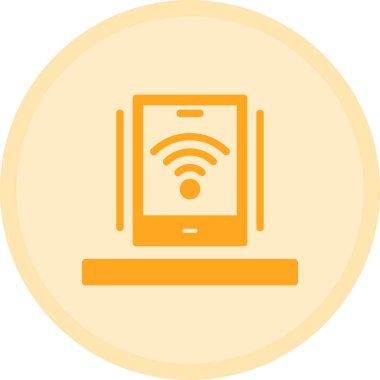 Bilgisayar. Web simgesi basit illüstrasyon